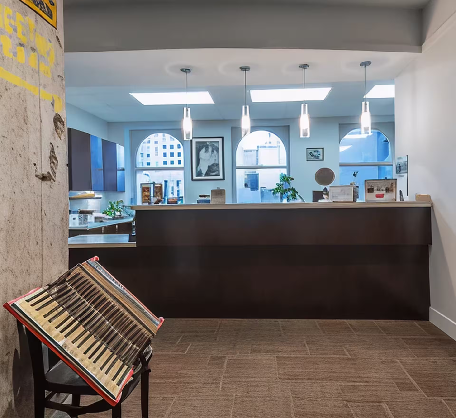Consultation area for periodontist San Francisco discussions