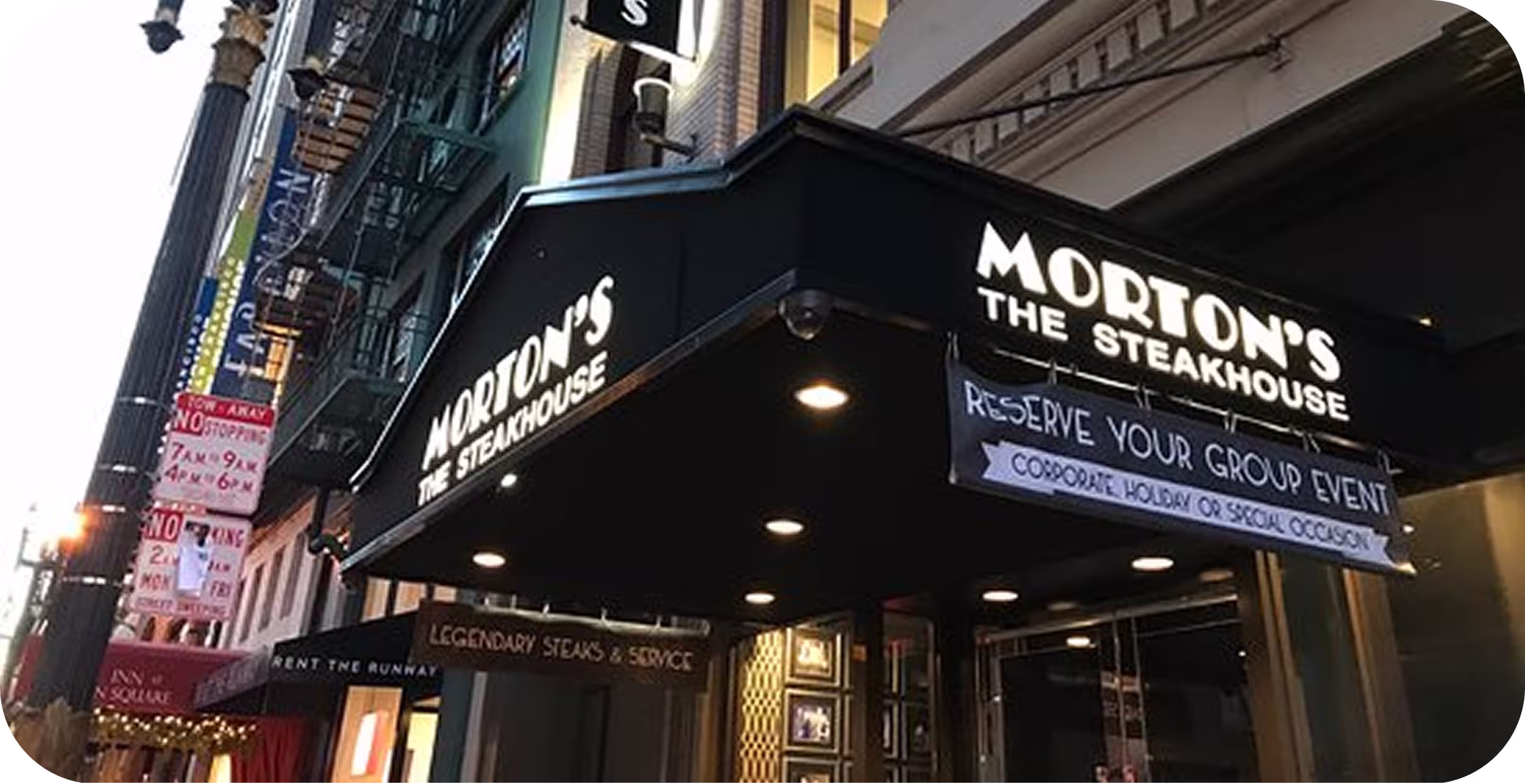 $100 Morton's The Steakhouse dining gift for new periodontal patients in San Francisco